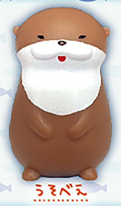 Otter Usoyan Sofubi Soft Vinyl Figure Gacha Gashapon Complete Set