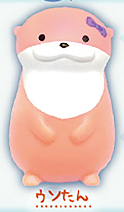 Otter Usoyan Sofubi Soft Vinyl Figure Gacha Gashapon Complete Set