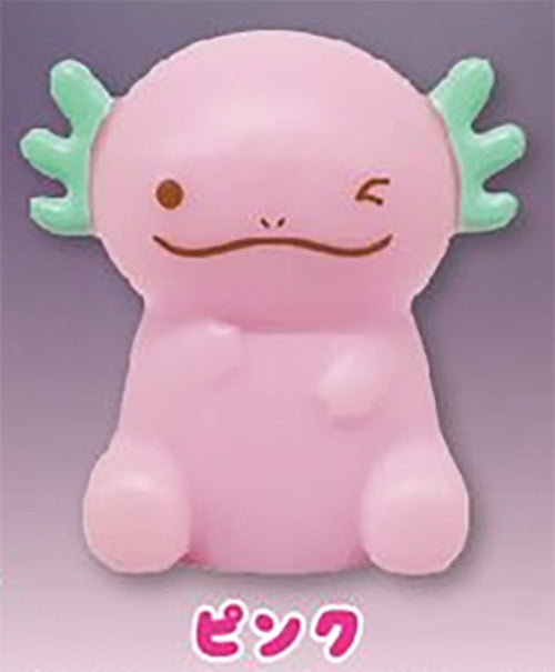 Colorful Wooper Powatto Light Up Axolotl Figure Gacha Gashapon Complete Set