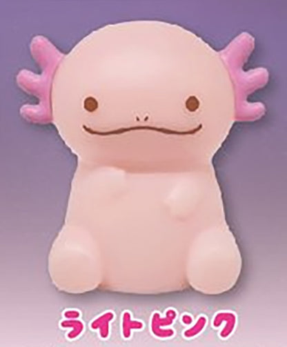 Colorful Wooper Powatto Light Up Axolotl Figure Gacha Gashapon Complete Set