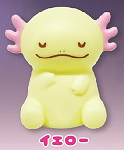 Colorful Wooper Powatto Light Up Axolotl Figure Gacha Gashapon Complete Set