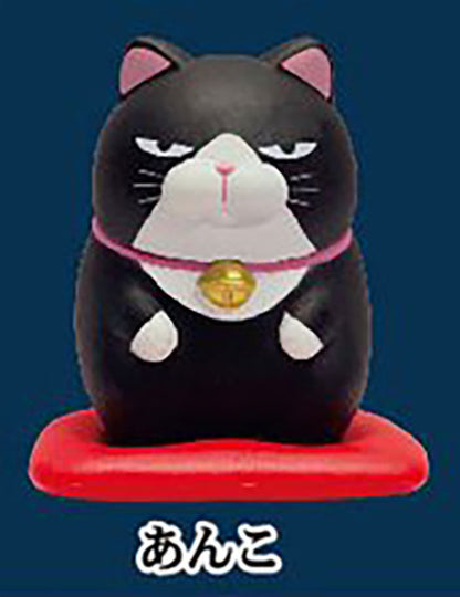 Higemanju Ozabu Seiza Figure 3 Gacha Gashapon Complete Set