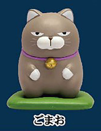 Higemanju Ozabu Seiza Figure 3 Gacha Gashapon Complete Set
