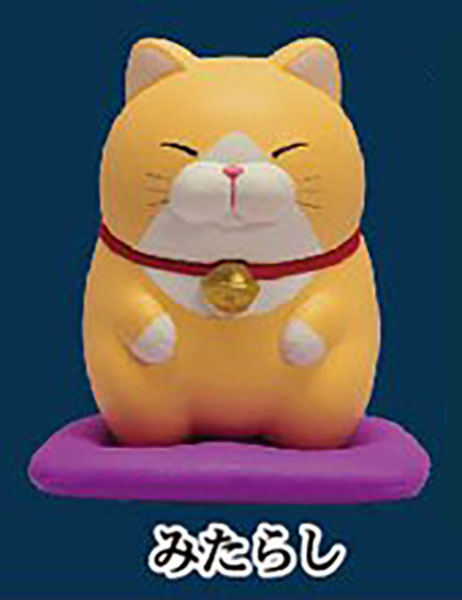 Higemanju Ozabu Seiza Figure 3 Gacha Gashapon Complete Set