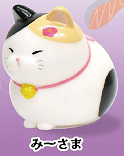 Higemanju Cat Soft Vinyl Figure Vol. 3 Gacha Gashapon Complete Set