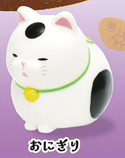 Higemanju Cat Soft Vinyl Figure Vol. 3 Gacha Gashapon Complete Set