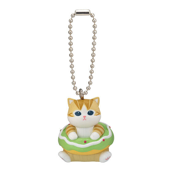 Mofusand Donut Nyan Cat Mascot Figure Keychain Gacha Gashapon Complete Set