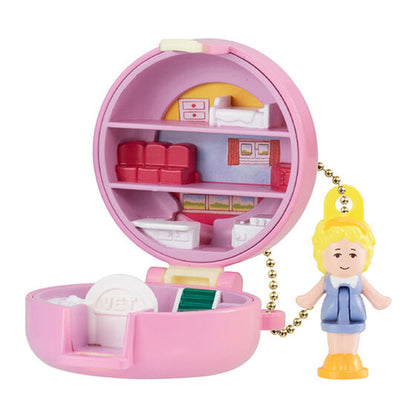 Polly Pocket Miniature Charm Keychain Gacha Gashapon Complete Set