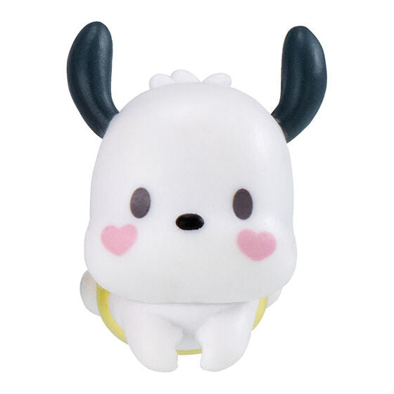 Hugcot Sanrio Characters 5 Pearl Ver. Cable Bite Cord Keeper Gashapon Complete Set Gacha