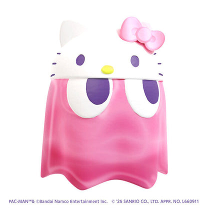 Pac-Man Sanrio Characters Chibi Collect Figure Vol. 2 Clear Color Ver. Gashapon Complete Set Gacha