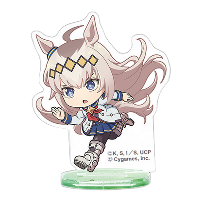 Umamusume Pretty Derby Cinderella Gray Full Speed Acrylic Stand Figure Gashapon Capsule Toy Complete Set