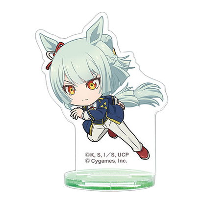 Umamusume Pretty Derby Cinderella Gray Full Speed Acrylic Stand Figure Gashapon Capsule Toy Complete Set