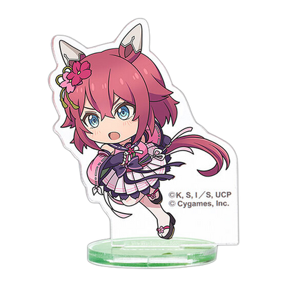 Umamusume Pretty Derby Cinderella Gray Full Speed Acrylic Stand Figure Gashapon Capsule Toy Complete Set