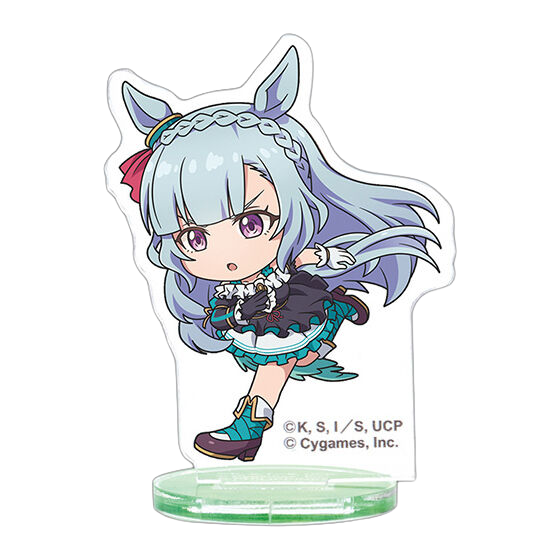 Umamusume Pretty Derby Cinderella Gray Full Speed Acrylic Stand Figure Gashapon Capsule Toy Complete Set