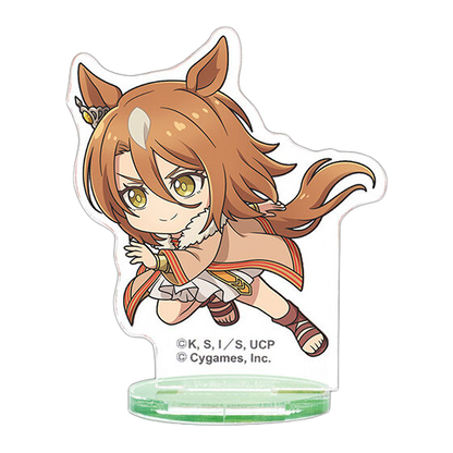 Umamusume Pretty Derby Cinderella Gray Full Speed Acrylic Stand Figure Gashapon Capsule Toy Complete Set