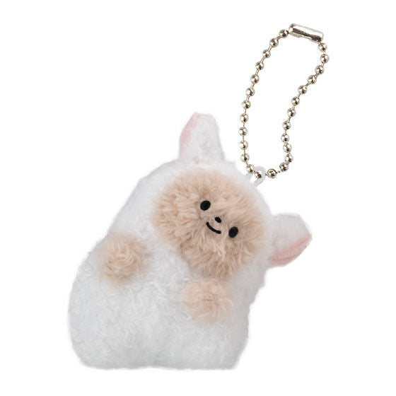 Chirarizu Plush Mascot Monchhichi Sekiguchi Keychain Gashapon Capsule Toy Complete Set