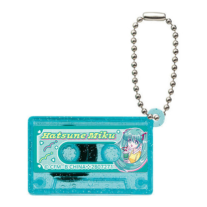 Vocaloid Hatsune Miku Cassette Tape Charm Keychain Gashapon Capsule Toy Complete Set