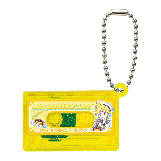 Vocaloid Hatsune Miku Cassette Tape Charm Keychain Gashapon Capsule Toy Complete Set