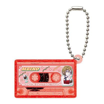 Vocaloid Hatsune Miku Cassette Tape Charm Keychain Gashapon Capsule Toy Complete Set