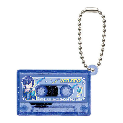 Vocaloid Hatsune Miku Cassette Tape Charm Keychain Gashapon Capsule Toy Complete Set