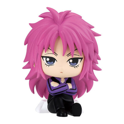 HUNTER x HUNTER Suwarasetai GIRL Sitting Squad Figure Gashapon Capsule Toy Complete Set