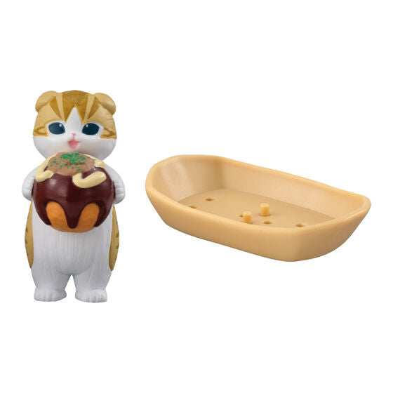mofusand Takoyaki Nyan Mascot Figure Gashapon Capsule Toy Complete Set