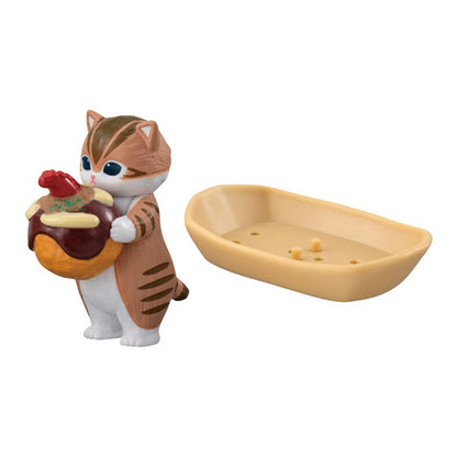 mofusand Takoyaki Nyan Mascot Figure Gashapon Capsule Toy Complete Set