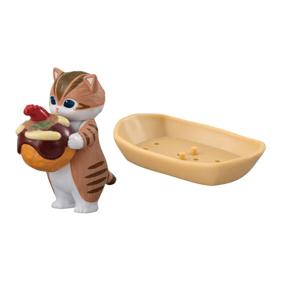 mofusand Takoyaki Nyan Mascot Figure Gashapon Capsule Toy Complete Set