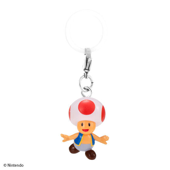 Super Mario Marker Accessory Vol. 2 Keychain Gashapon Capsule Toy Complete Set