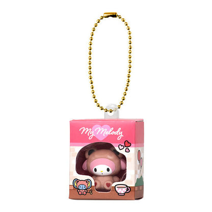 Sanrio Characters Miniature Package Collection Keychain Gashapon Capsule Toy Complete Set