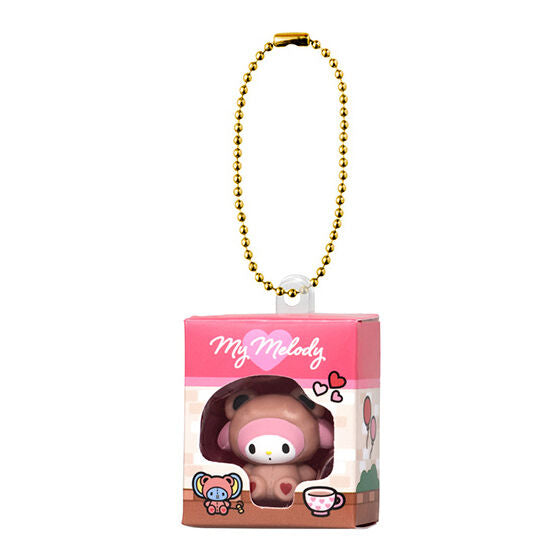 Sanrio Characters Miniature Package Collection Keychain Gashapon Capsule Toy Complete Set