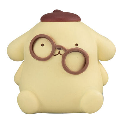 Sanrio Characters Meganekko-chan Figure Glasses Girl Gashapon Capsule Toy Complete Set