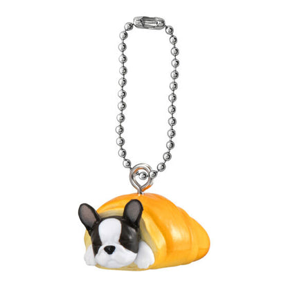 Inupan Returns 2 Dog Bread Bakery Keychain Gashapon Capsule Toy Complete Set