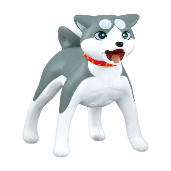 Narabundesu Ginga Nagareboshi Gin Silver Fang Figure Gashapon Capsule Toy Complete Set