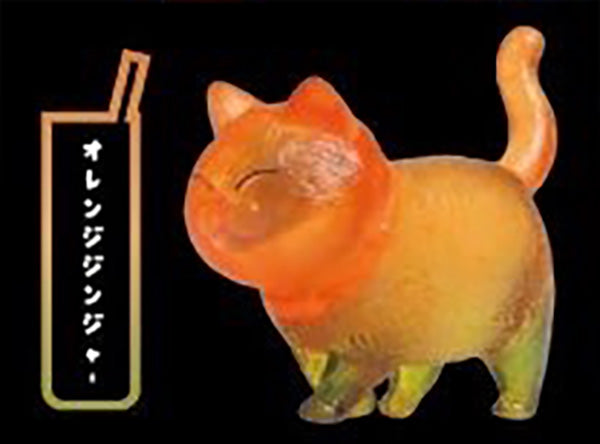 Kotchi miNYAide Look at me Cocktail color ver. Neko Cat Figure Gacha Gashapon Complete Set