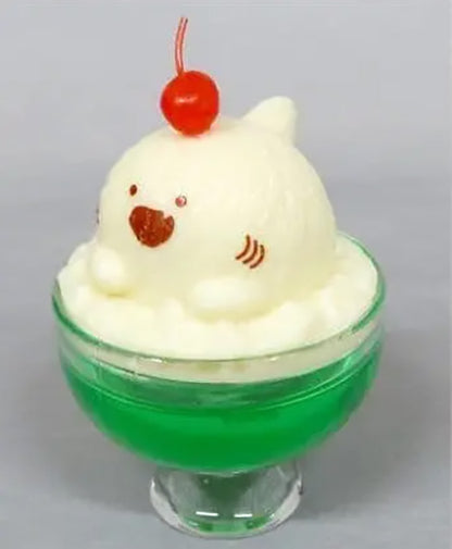 Shark Samelon Soda 2 Figure Mascot Gacha Gashapon Complete Set