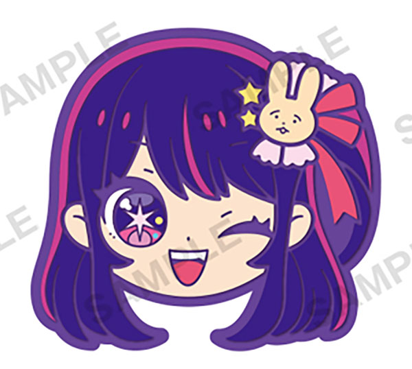 Oshi no Ko Rubber Hairpin Hair Clip Accessory Gacha Gashapon Complete Set