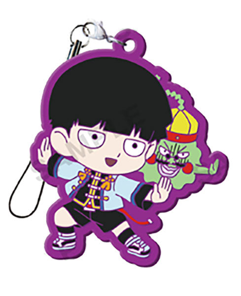 Mob Psycho 100 Capsule Rubber Strap China ver. Gacha Gashapon Complete Set