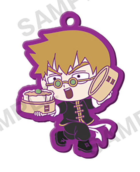 Mob Psycho 100 Capsule Rubber Strap China ver. Gacha Gashapon Complete Set