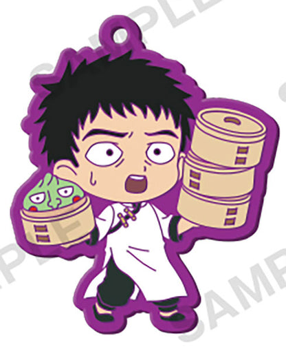 Mob Psycho 100 Capsule Rubber Strap China ver. Gacha Gashapon Complete Set