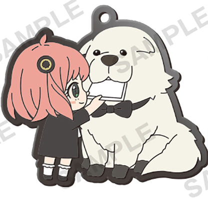 SPY x FAMILY Capsule Rubber Keychain Duo Collection Gacha Gashapon Complete Set