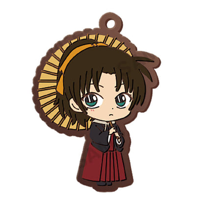 Detective Conan Capsule Rubber Strap Japanese & Western Style Ver. Gacha Gashapon Complete Set