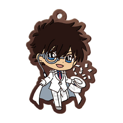 Detective Conan Capsule Rubber Strap Japanese & Western Style Ver. Gacha Gashapon Complete Set