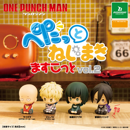 One Punch Man Petatto Nejimaki Winding Mascot Vol. 2 Figure Gashapon Complete Set Gacha
