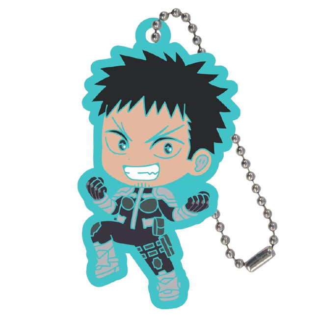 Kaiju No. 8 Capsule Rubber Keychain Gashapon Capsule Toy Complete Set