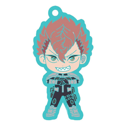 Kaiju No. 8 Capsule Rubber Keychain Gashapon Capsule Toy Complete Set