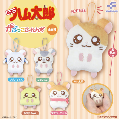 Hamtaro Kapukko Friends Plush Mascot Keychain Gacha Gashapon Complete Set