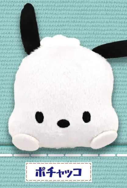 Sanrio Hapidanbui Plush Badge Pin Gacha Gashapon Complete Set