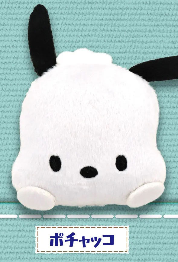 Sanrio Hapidanbui Plush Badge Pin Gacha Gashapon Complete Set