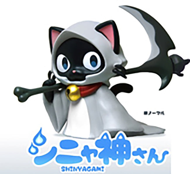 Shinyagami-san Shinigami Neko Cat Mini Figure Gacha Gashapon Complete Set